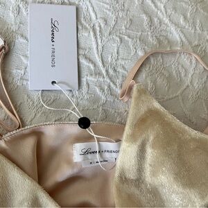 Lovers + Friends Cream Intimate Slip